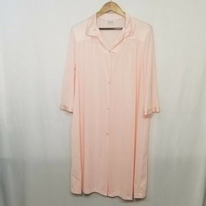 Vintage Vanity Fair Pink Mid Length Nightgown